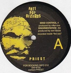 米12 High Priest Mind Control / Disorientation APR001 Antipop Recordings /00250