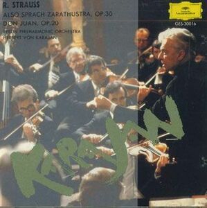 CD カラヤン Strauss Also Sprach Zarathustra Don Juan GES30016 POLYDOR /00110