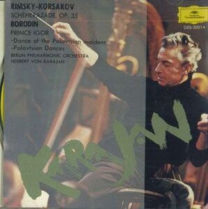 CD カラヤン Rimsky Korsakov Scheherazade Borodin Prince Igor GES30014 POLYDOR /00110