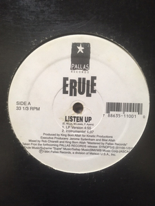 【12】 ERULE - LISTEN UP / SYNOPSIS ROY AYERS Everybody Loves The Sunshine