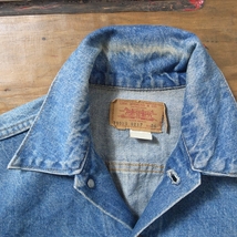 USA製 ヴィンテージ Levis リーバイス 70505 デニムジャケット 34 / Gジャン インディゴ 80s 90s 3rd_画像4