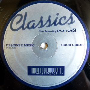 *[Designer Music/Good Girls]2004 year US 12 -inch /Planet E/ one side Press /Carl Craig/FRANCOIS K/Sergio Mendes joke material /batu car da* Techno 