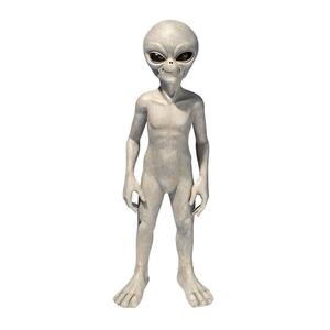 60cm Alien gray ( middle ) interior sculpture ornament objet d'art ornament decoration roz well UFO extraterrestrial miscellaneous goods figure . image accent small articles 