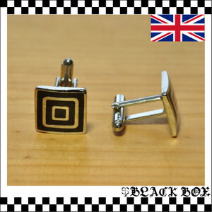 英国インポート CUFF LINKS カフスボタン カフリンクス カフス釦 MODS モッズ ターゲットマーク イギリス UK GB ENGLAND イングランド 282