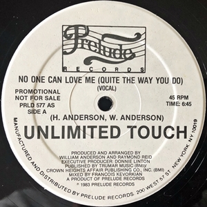 【Disco 12】Unlimited Touch / No One Can Love Me