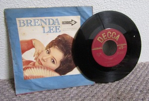 中古EP　洋楽　シングル盤　　BRENDA LEE / ブレンダ.リー　サンフランシスコの思い出　　良品　 !!