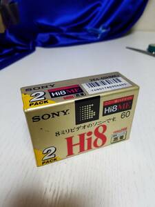SONY 新品未開封　ソニー　８ｍ　ビデオカセットテープ　Hi8　ME（最高グレードです） 60分 2個パックx2　高画質ハイエイト方式　蒸着