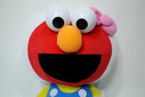 A1* soft toy * Sesame Street × Hello Kitty cartoon-character costume BIG. seat . Elmo *30cm