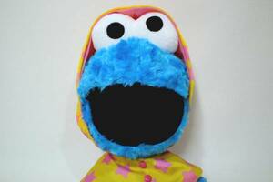 L4* soft toy *USJ sesame Cookie Monster rain *33cm