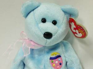 C9★ぬいぐるみ★ty　BEANIE BABIES　くま　Eggs Ⅱ◆22cm