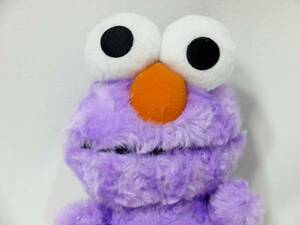 G4* soft toy * sesame Elmo purple *17cm