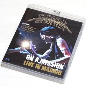 0 Blue-ray BD Michael shen car MICHAEL SCHENKER'S TEMPLE OF ROCK ON A MISSION LIVE IN MADRID new goods unused 0