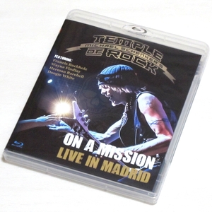 ○ ブルーレイ BD マイケル シェンカー MICHAEL SCHENKER'S TEMPLE OF ROCK ON A MISSION LIVE IN MADRID 新品未使用 ○