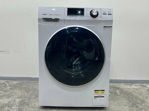 【1円スタート・美品】AQUA　ドラム式洗濯乾燥機　AQW-FV800E　標準洗濯容量8.0kg 2022年製　G