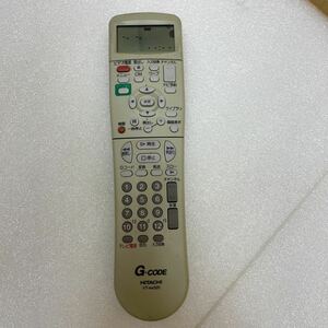 XL5745 G-CODE HITACHI 日立 ビデオリモコン VT-RM320 送料210円