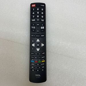 XL5939 TCL テレビリモコン RC3100J02　 赤外線確認済　送料210円