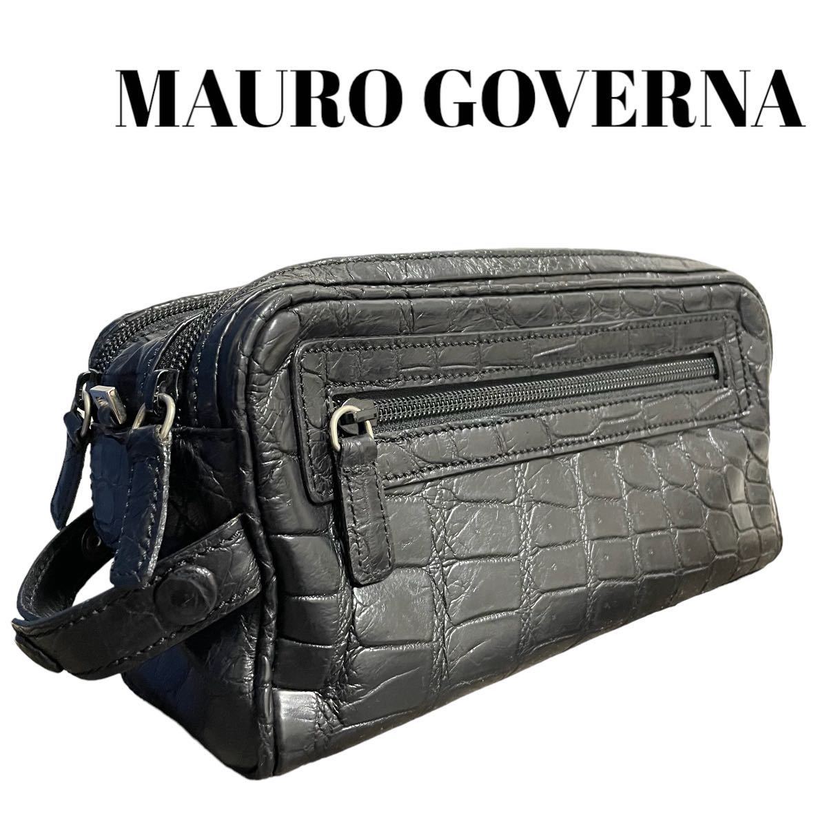 MAURO GOVERNA マウロ ゴヴェルナ バッグ 再値下げしました! 最も