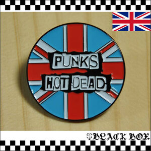 英国 インポート Pins ピンズ ピンバッジ ラペルピン 画鋲 PUNKS NOT DEAD ユニオンジャック PUNK パンク MODS モッズ イギリス UK GB 617