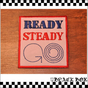 英国 ワッペン mods モッズ READY STEADY GO! 54321 イギリス UK GB ENGLAND イングランド 60年代 1960年代 60's シックスティーズ 175