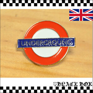 英国 インポート Pins Badge ピンズ ピンバッジ 画鋲 UNDERGROUND アンダーグランド 地下鉄 イギリス GB UK ENGLAND イングランド 316