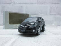 ミニカー　トヨタ　2代目エスティマハイブリッド　ブラック　プルバックカー　非売品　カラーサンプル_画像2