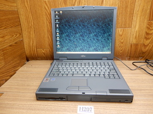 ☆H207☆希少品★Windows 2000 プロ SP4 インストール済み★14TFT液晶ノートパソコン★富士通★FMV-675NU9/L