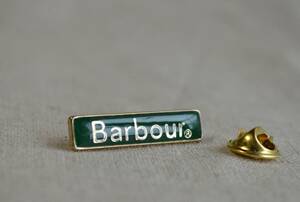 Barbour バブアー ピンバッジ 英国 イギリス 01F09 03A03