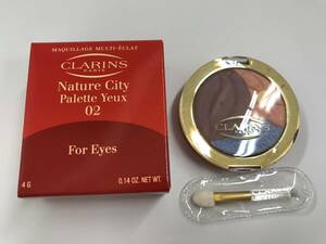 CLARINS PARIS[ Clarins ] nature City тени для век 02 ( хранение товар поэтому, кейс . повреждение иметь )[ хранение товар / не использовался товар ]#175977-52