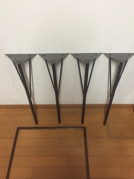 (New Product) Iron Iron Leg Table Leg, handmade works, furniture, Chair, table, desk