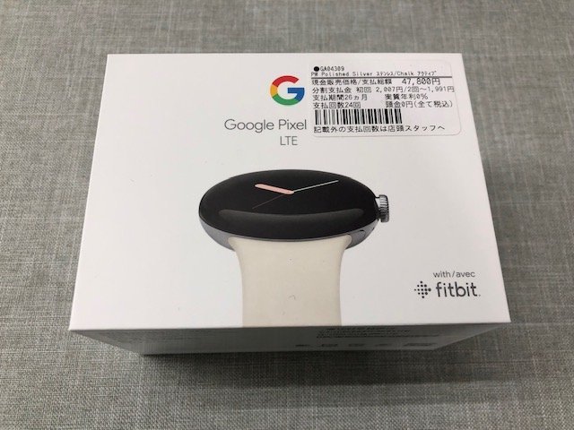 未開封未使用 Google Pixel Watch LTE GA04309-TW marinefarms.cl