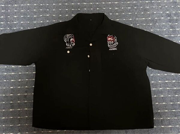 ラスト最終値下 ハオミン ロードウォーリアーズ長袖シャツ アニマル ホーク WWE WCW WWF 新日本プロレス