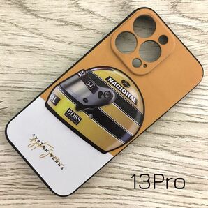 アイルトン・セナ ヘルメット iPhone 13 Pro ケース F1 マクラーレン ホンダ ブラジル スマホ