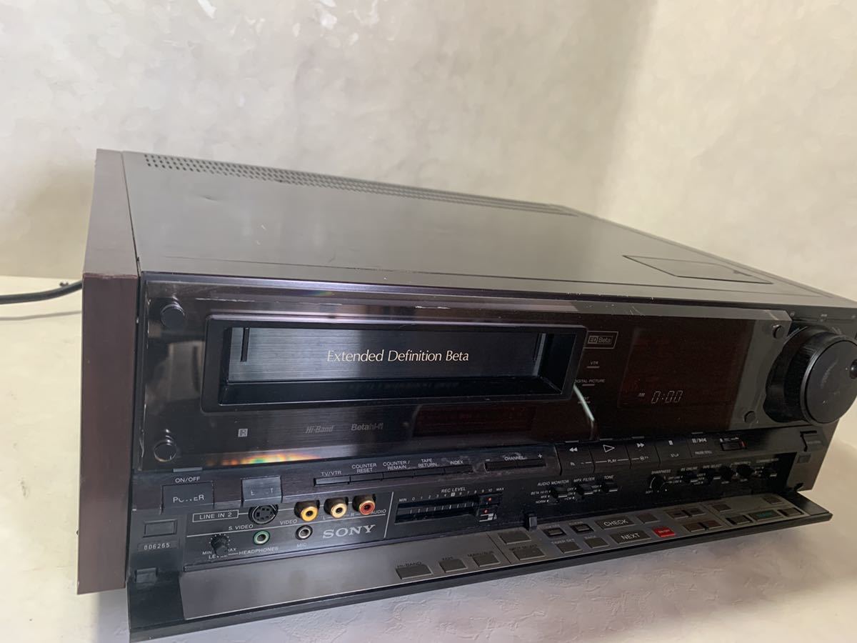 生産完了商品 SONY EDV-9000 EDベータビデオ - 通販 - www
