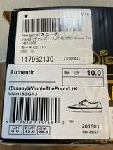 VANS AUTHENTIC Disney Winnie The Pooh 新品未使用 バンズ オーセンティック ディズニー くまのプーさん 1 2 3 4 5 6 7 8 9_画像10