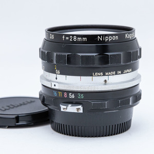 Nikon Nikkor-H Auto 28mm F3.5　【管理番号A1568】