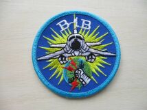 【送料無料】アメリカ空軍B-1Bパッチ刺繍ワッペン/PATCH第9爆撃飛行隊Lancerランサー9th Bomb Squadron米空軍USAF米軍US AIR FORCE M72_画像1