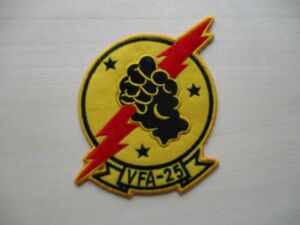 【送料無料】アメリカ海軍ストライクファイターVFA-25パッチ ワッペン/スーパーホーネットpatchネイビーNAVY米海軍USN米軍USミリタリー M73