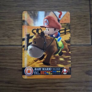 [amiibo card Mario sport super Star zbebi. Mario horse riding race ]