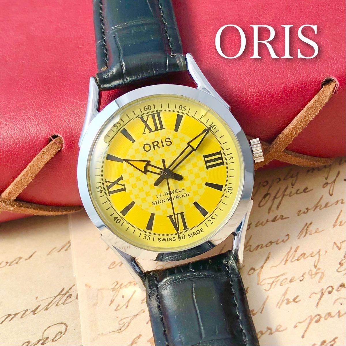 Begin掲載 【美品・整備済み】オリス ◇ oris 手巻き 機械式 腕時計 
