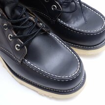 ★未使用 RED WING/レッドウィング 8179 アイリッシュセッター ブーツ 7.5E/メンズ26cm相当/ブラック/レザー/99年製/四角犬タグ&1854200028_画像5