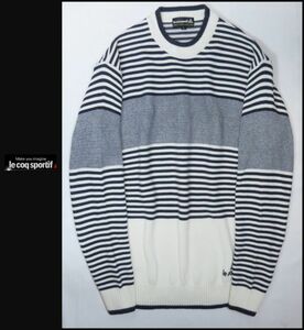 ■■＜中古品＞ルコック＜Le coq sportif ＞Crew Neck セーター＜L＞■■