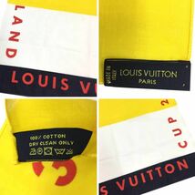 LOUIS VUITTON ルイヴィトン ヴィトンカップ バンダナ コットン カレ 2003限定 aq7591_画像3