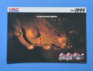 Honda HRC 1999 RS125R/RS250R/NSR500V NX6, MR01, JR01 HONDA HRC, октябрь 10000 Каталог [H-HRC-01] Коммерческий гонщик не может быть проведен.