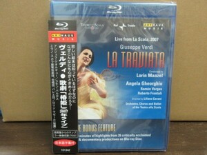 福8//Blu-ray///新品未開封!!★ヴェルディ：椿姫（2007年ライブ）／スカラ座,バレエ,ロリン・マゼール（Lorin Maazel）