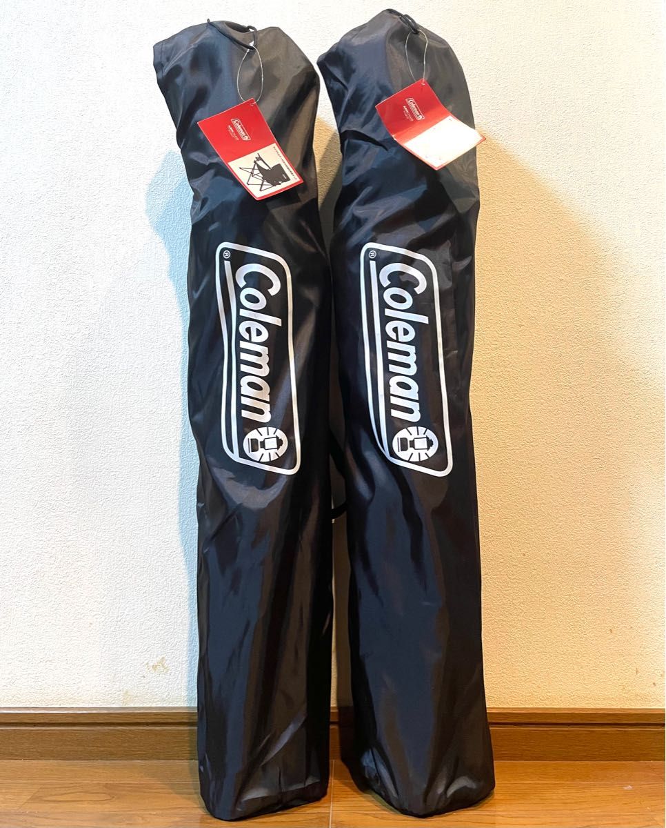 2脚セット】新品未使用 Coleman アームチェア 限定 ブラック 送料無料