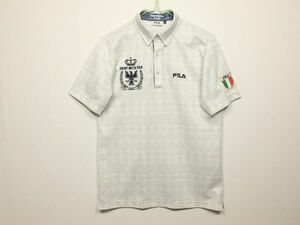 Filagolf Total Pattern Button Down Polo рубашка m