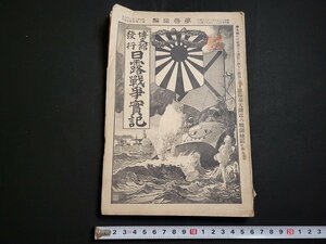 n△　明治期　日露戦争実記　明治37年　第30編　遼陽奉天附近の戦闘地図　博文館　/ｄ41