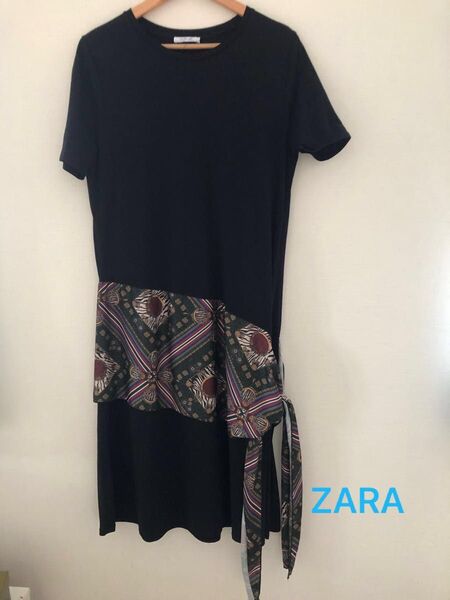 ZARA半袖ワンピース
