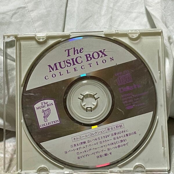 The MUSIK BOX COLLECSION オルゴールボックス美女と野獣#ディズニー#CD#アニメ#美女と野獣#ピノキオ