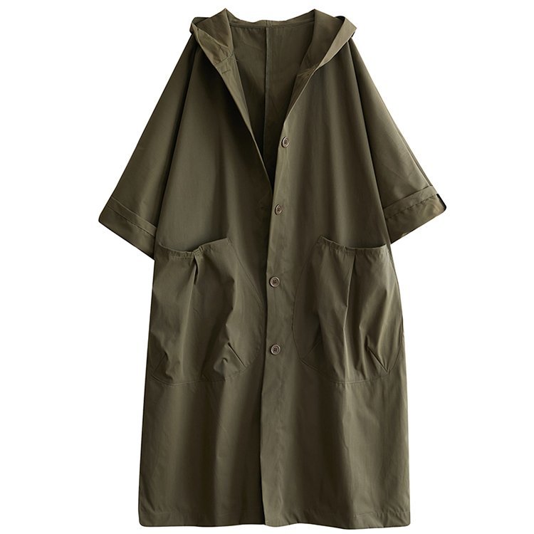 overcoat ドルマンスリーブ フードコート 22FW ファッション メンズ 